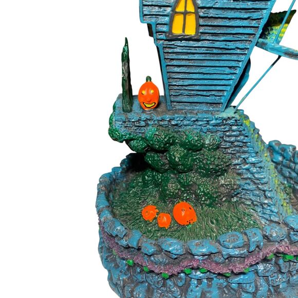 Nightmare Before Christmas Jack Skellingtons House Disney Hawthorne Village - Picture 7 of 8